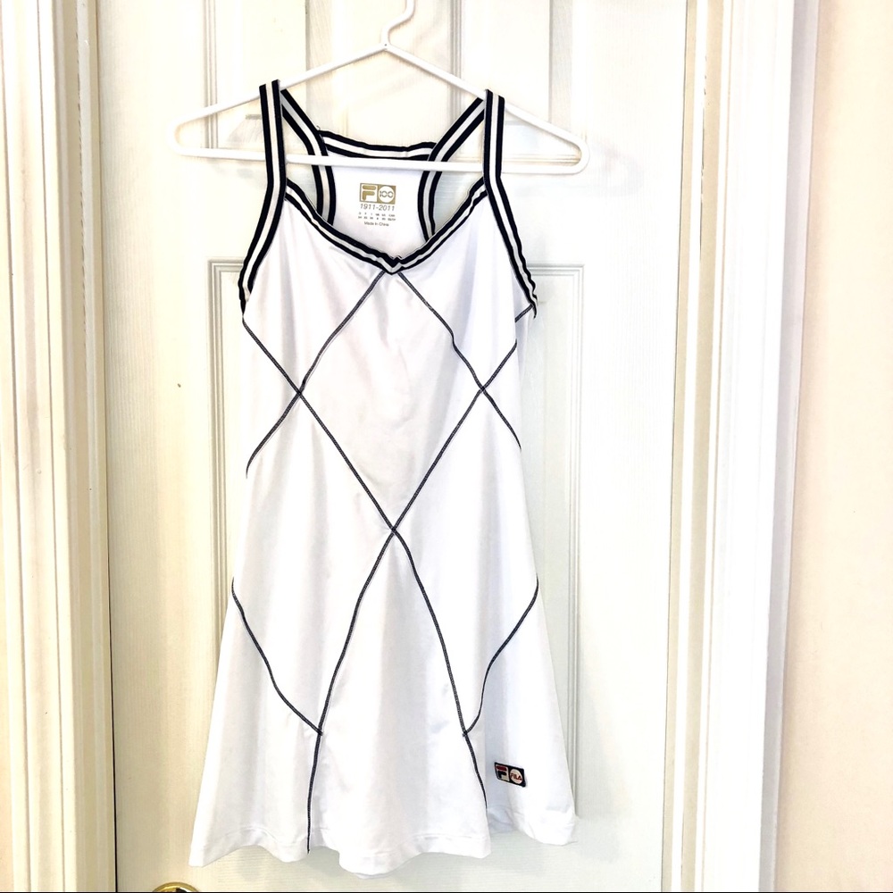🌟 VINTAGE Fila tennis dress w/ built in bra! - Picture 2 of 8